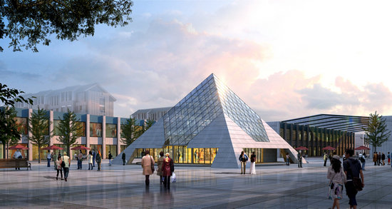 德州金字塔网架